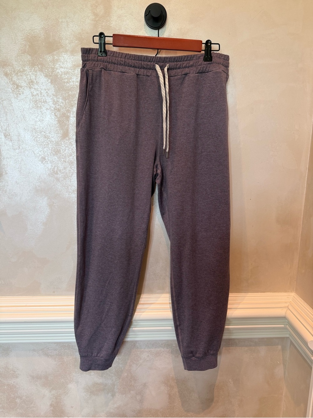Vuori Purple Heather Hooded Lounge Set - Pullover Hoodie & Joggers - Picture 5 of 7